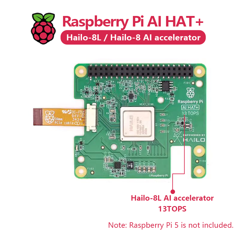 Official Raspberry Pi 5 AI HAT - Raspberry Pi 5 8Gb Board ulasan dan harga