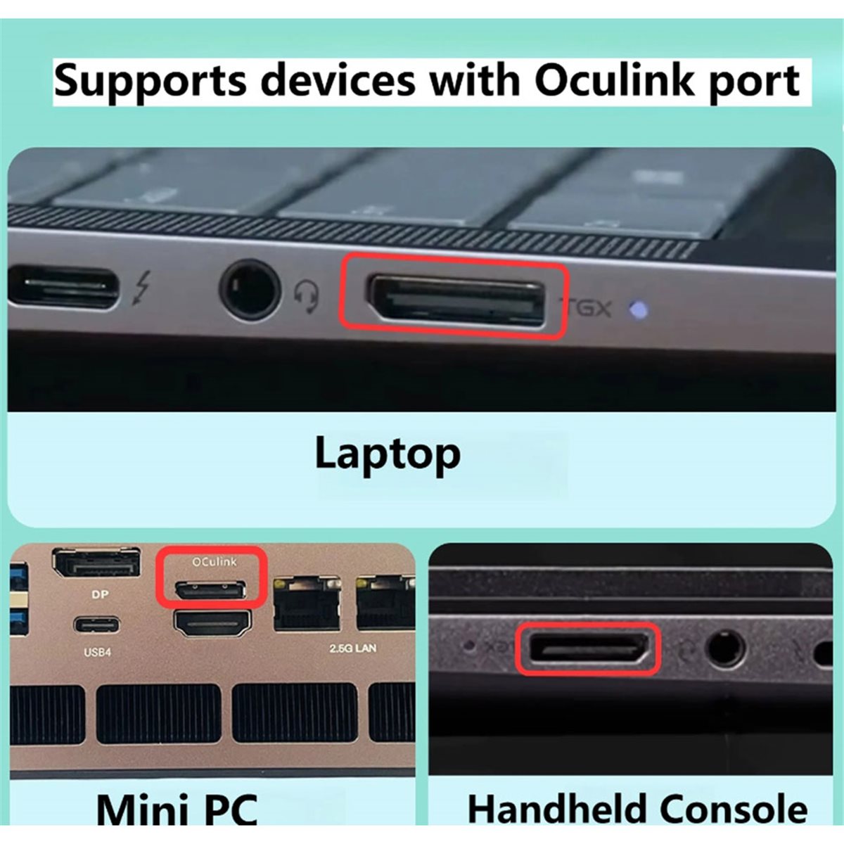 E@MB*RA*aCE^HAPPYa Oculink EGP - Oculink Egpu Mini Pc ulasan dan harga
